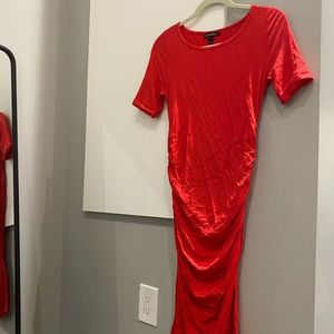 Isabella Oliver red maternity dress, size 1